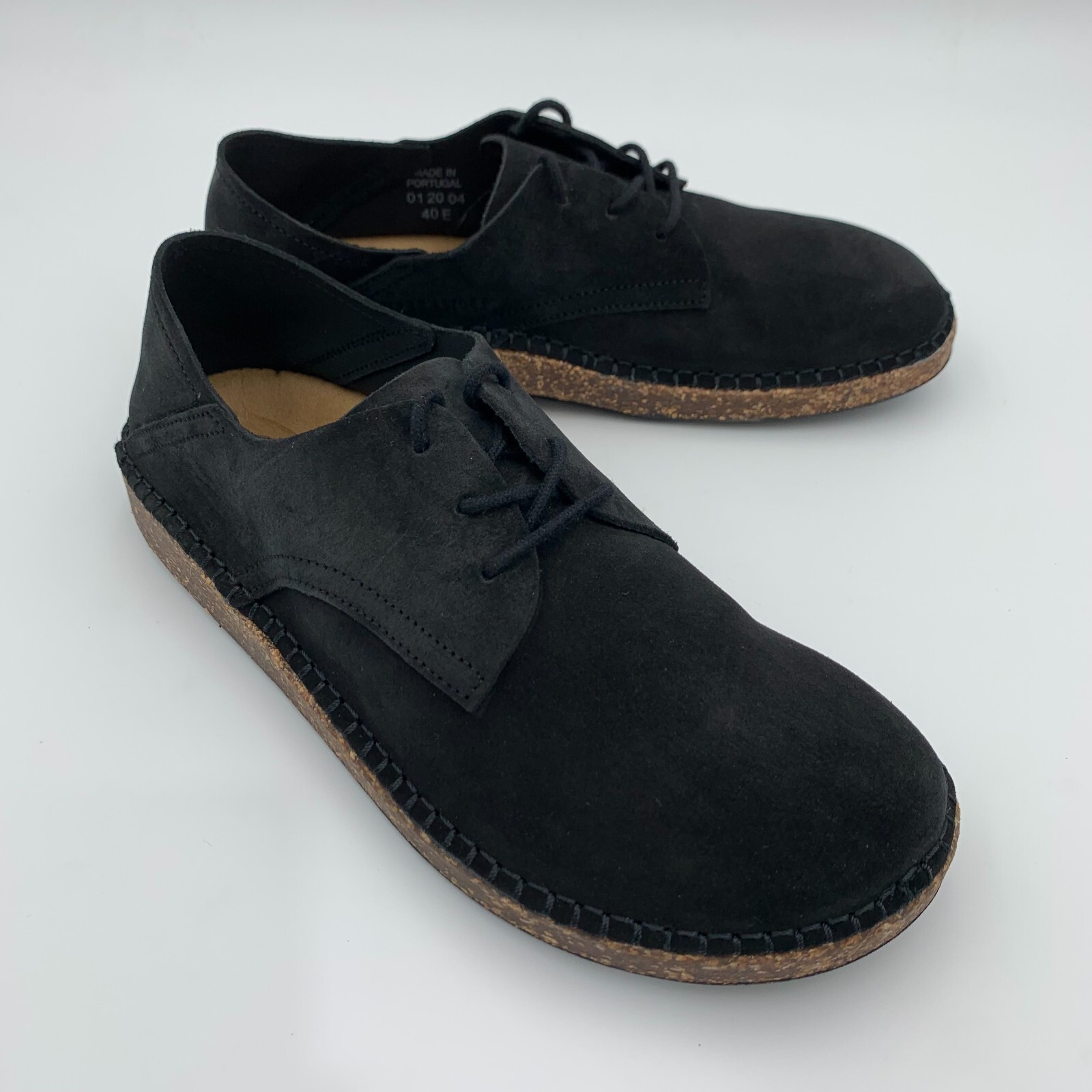 Birkenstock New w/ Box Gary Black Suede Leather Regular Width – Select Size