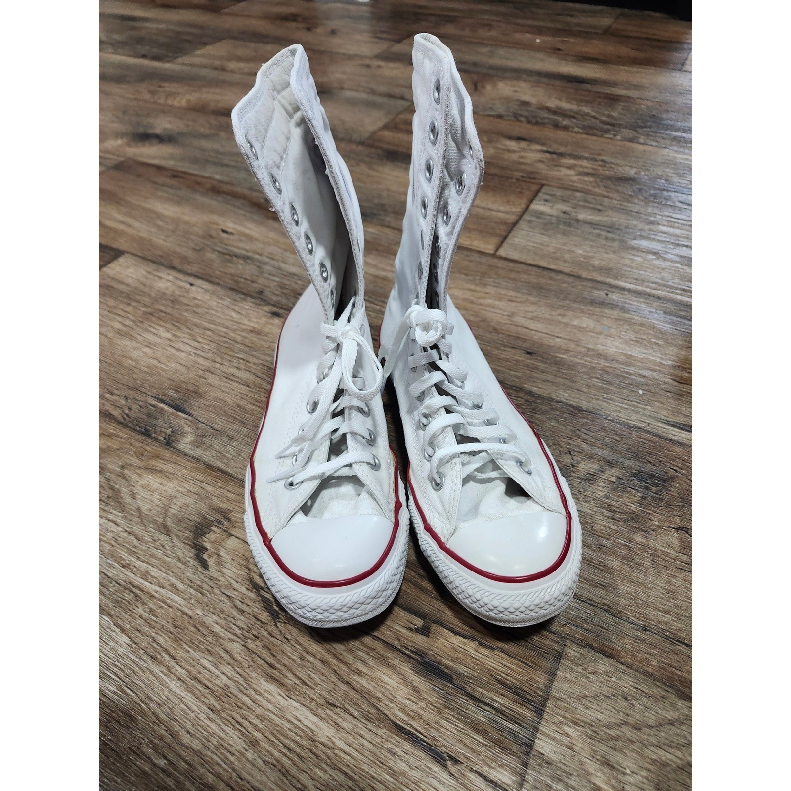 Vtg Converse Chuck Taylor All Star X-Hi Fold Down Sneaker Boot Y2K men 6 women 8