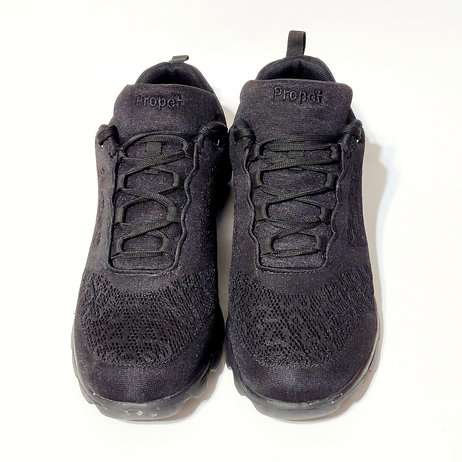 Propet W5102 TravelActiv Athletic Lace Up Comfort Sneaker Shoes Black Wms 10M US