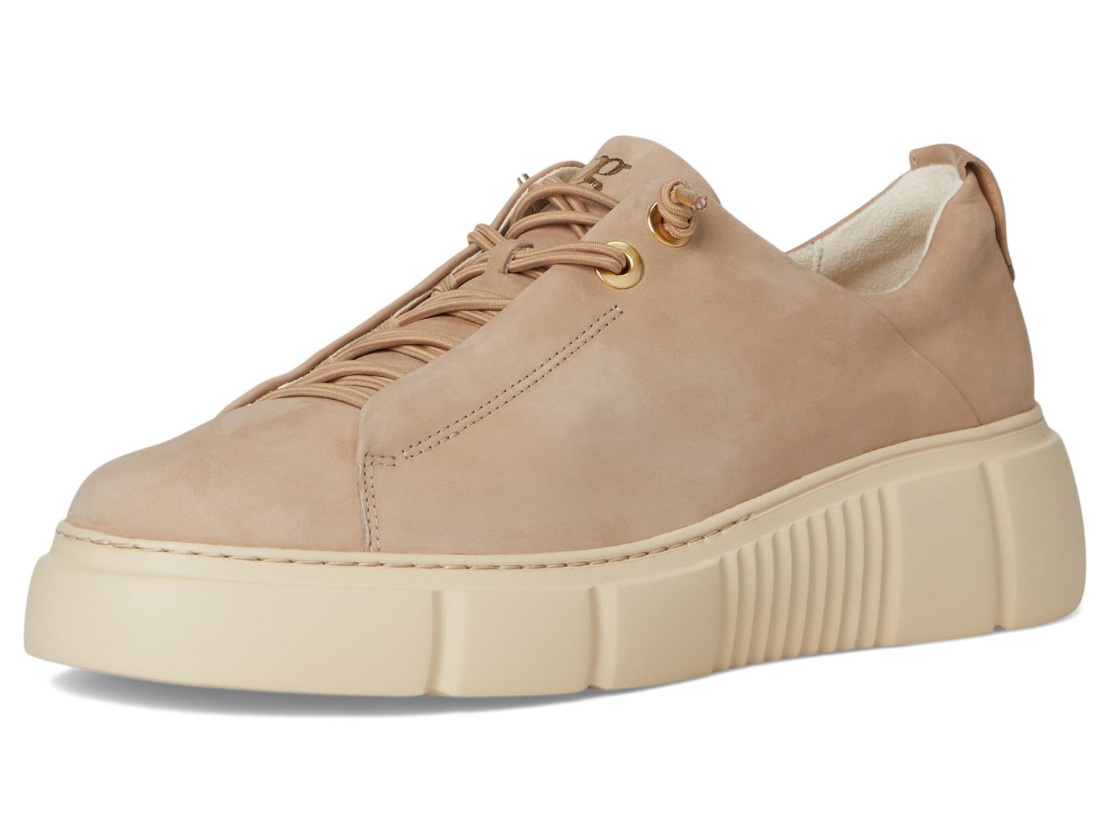 Paul Green Abbey Antelope Nubuk Platform Sneakers Women’s Size 7 Medium