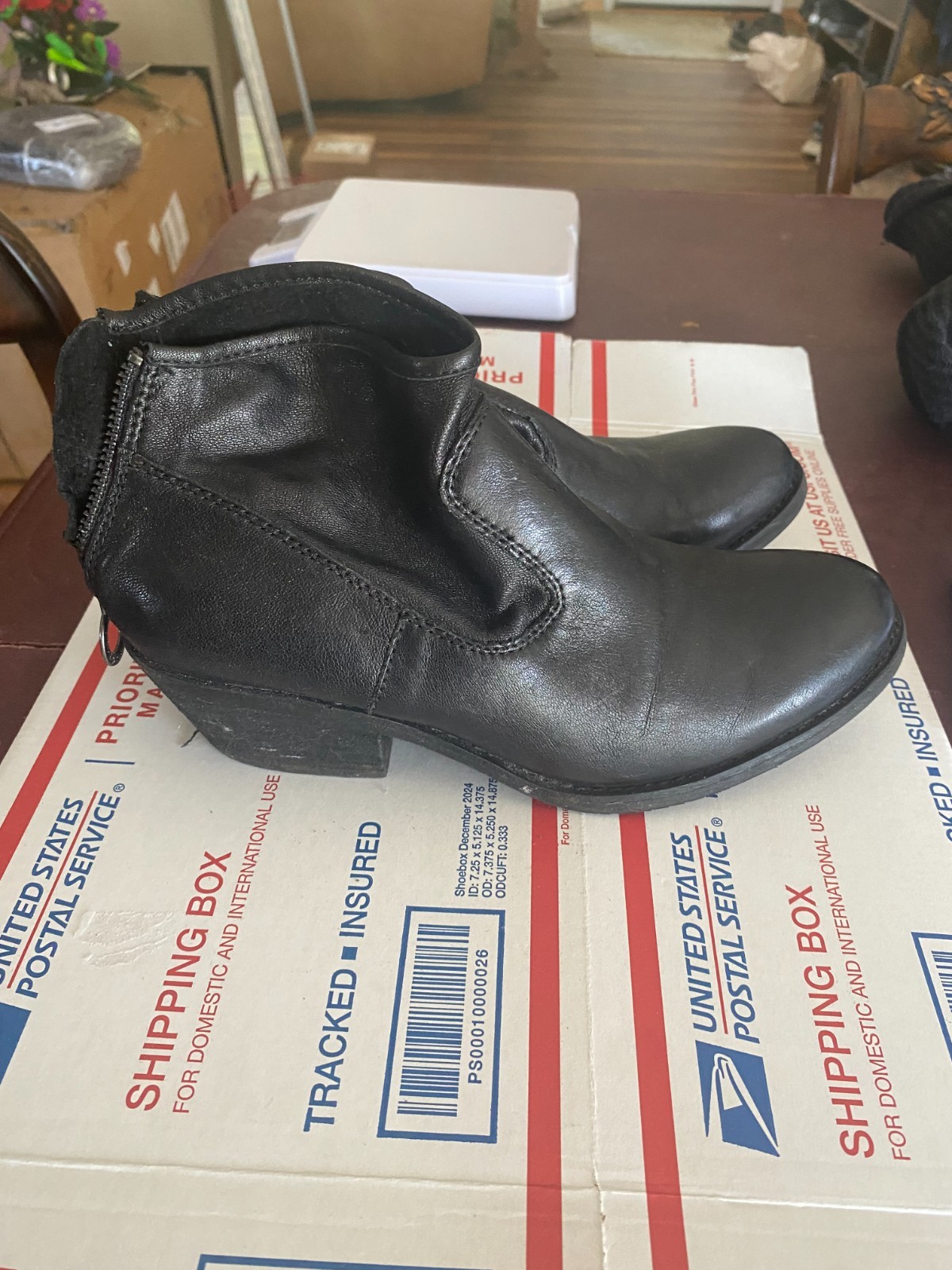 Black «Sofft» ankle boot size 8M