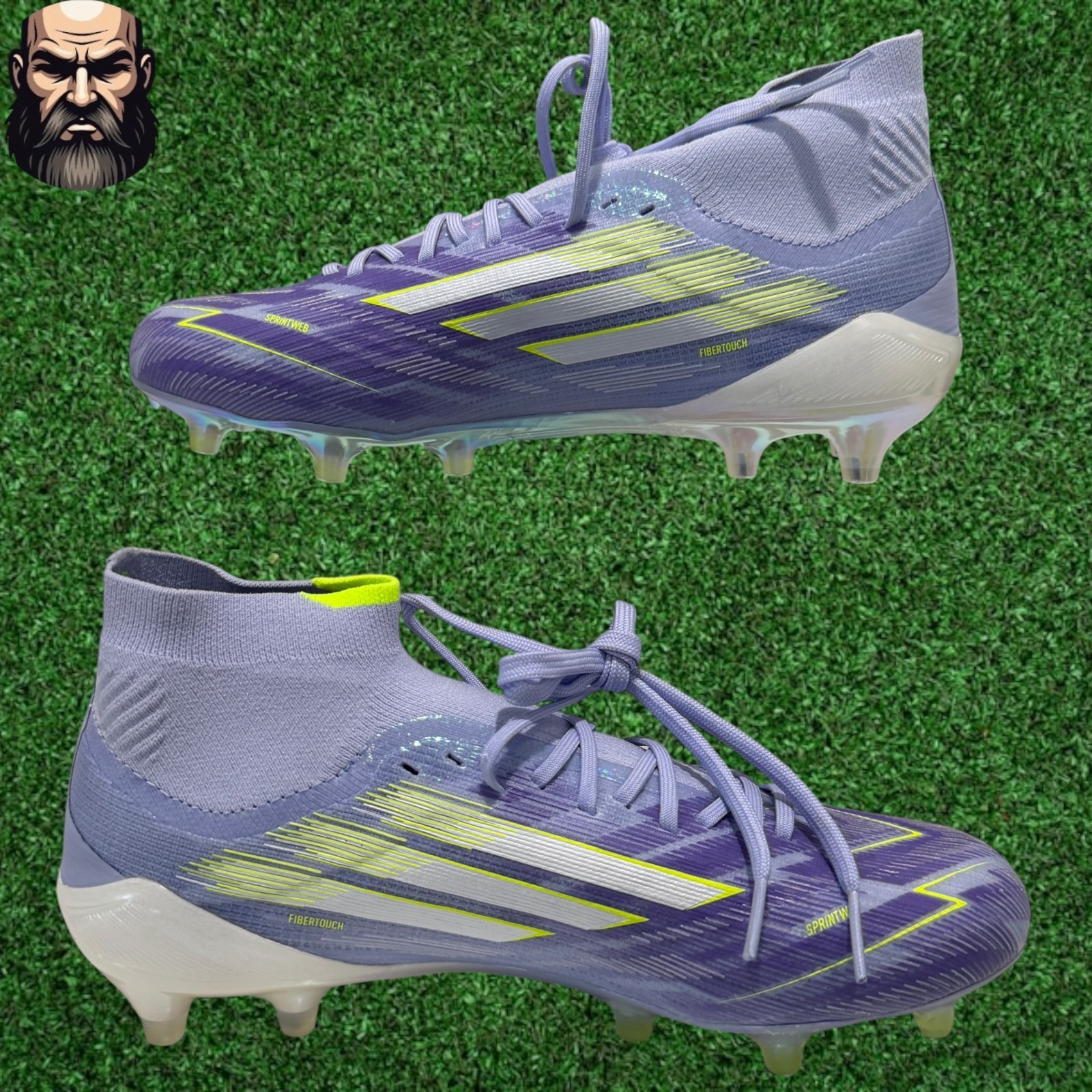 Adidas F50 Sparkfusion Elite Mid FG Soccer Cleats JH7648 Women’s Size 4.5