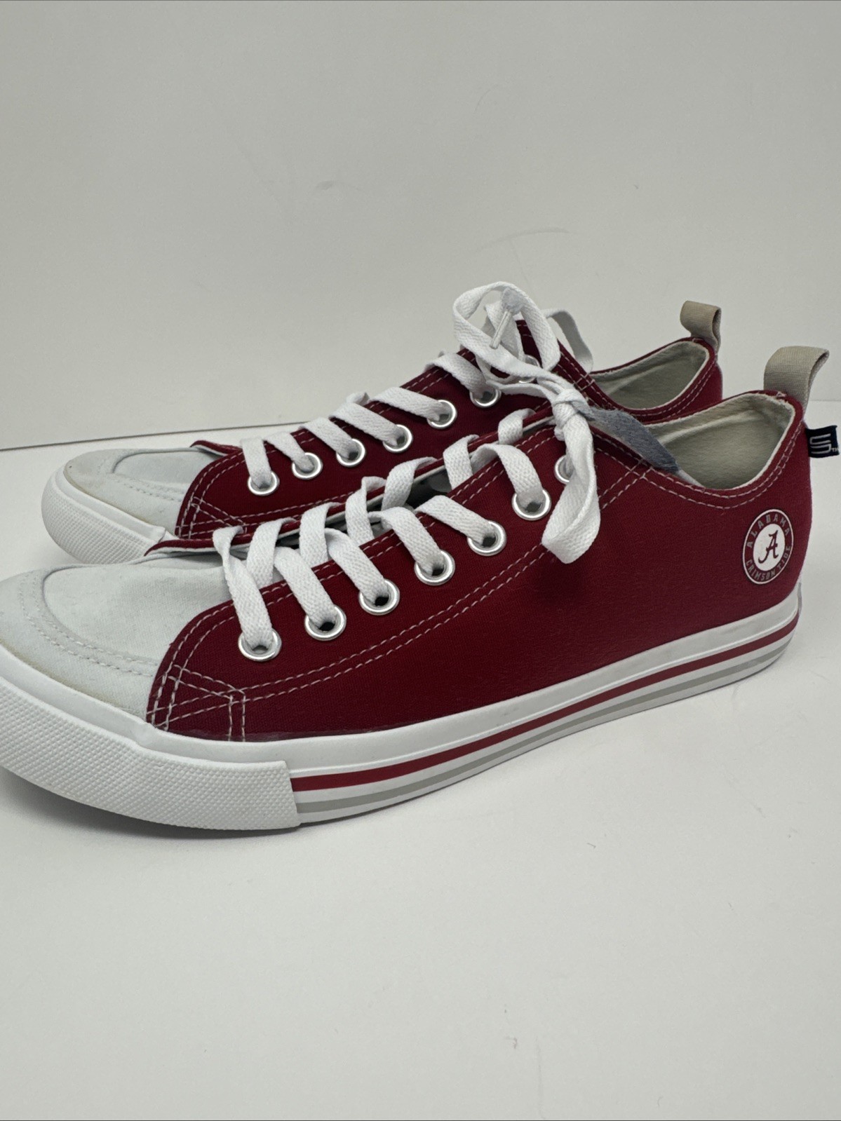 Alabama Crimson Tide game day Skicks Shoes Unisex Mens 8 Womens 10 low top
