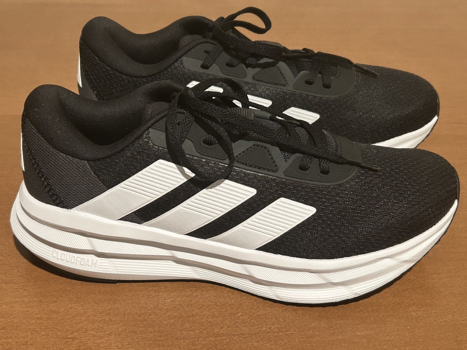 Adidas Galaxy 7 Running Shoes Women’s Size 8.5 Black White Sneakers NWT Box