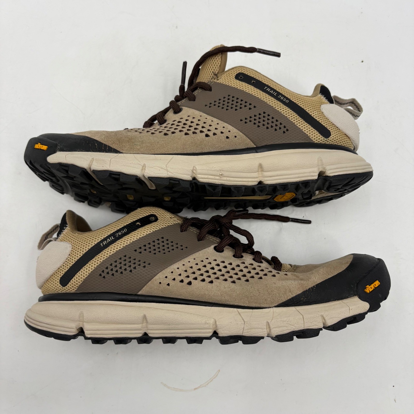 Danner Trail 2650 Womens 8.5 Bronze Wheat Hiking Shoes Vibram 61284 Low Top