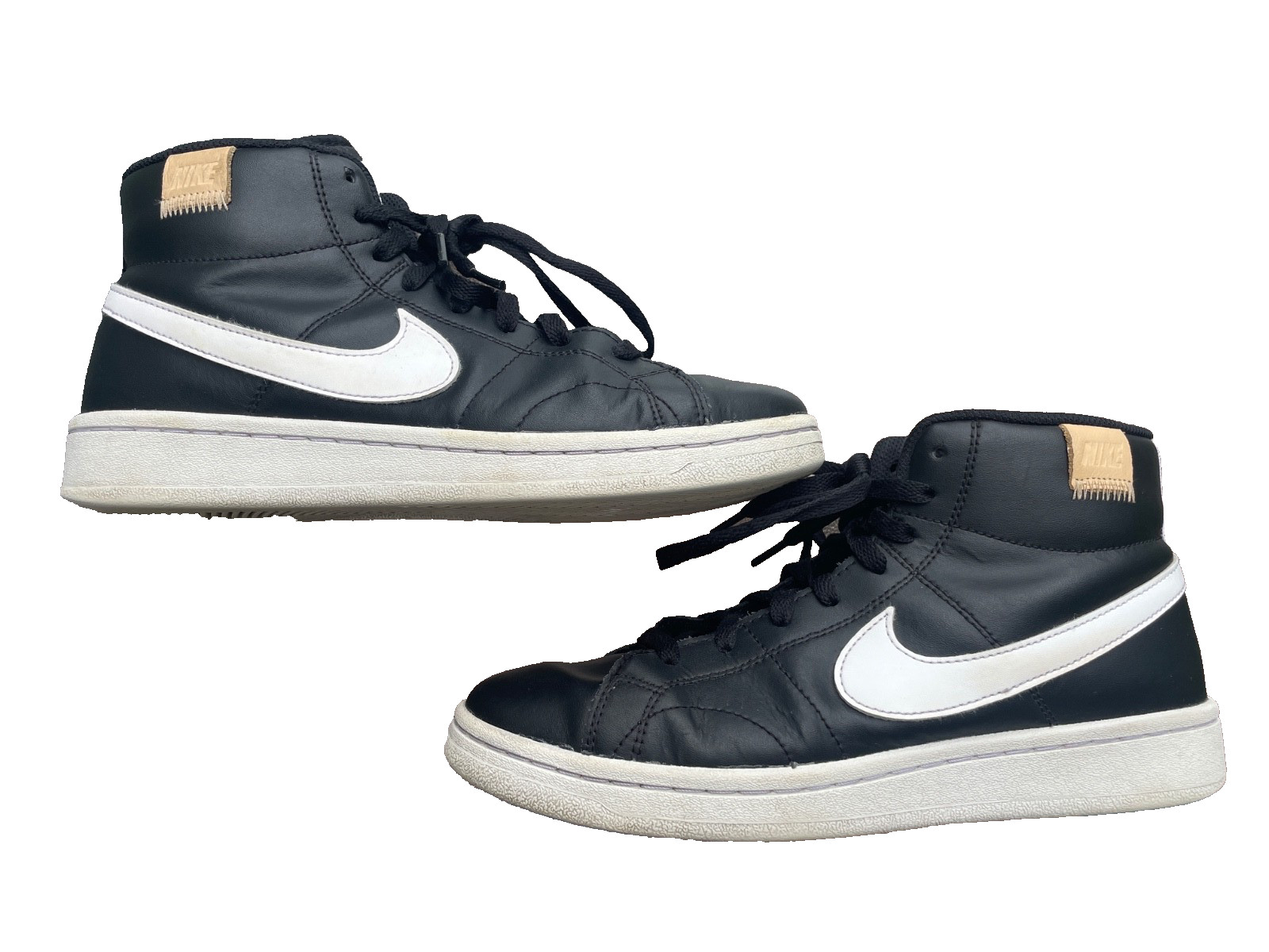 Nike Court Royale 2 Mid/High Black and White Women’s size 8.5