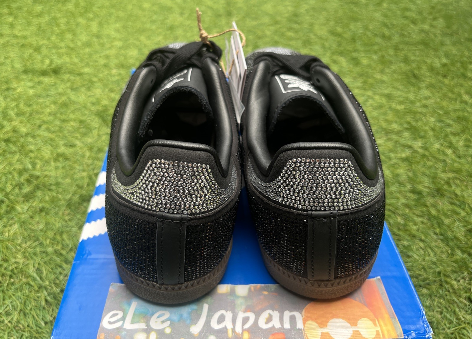 adidas Originals SAMBA OG IH9052 Rhinestone Black/White Women’s Sneakers