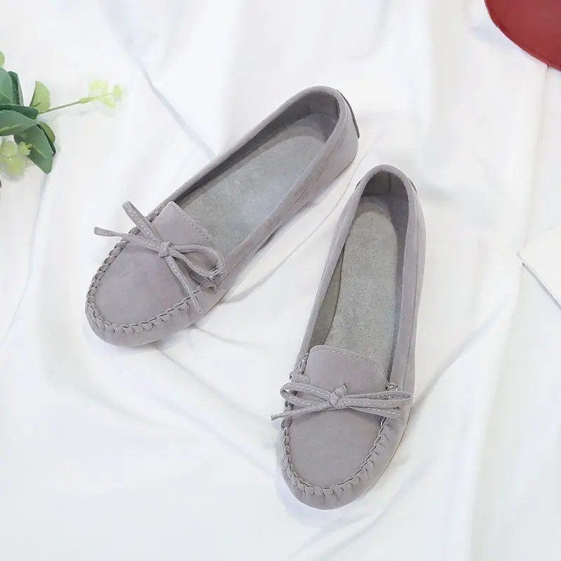 Fashion Women Shoes Slip on Loafers for Ballet Flats Women Suede Casual Sneakers