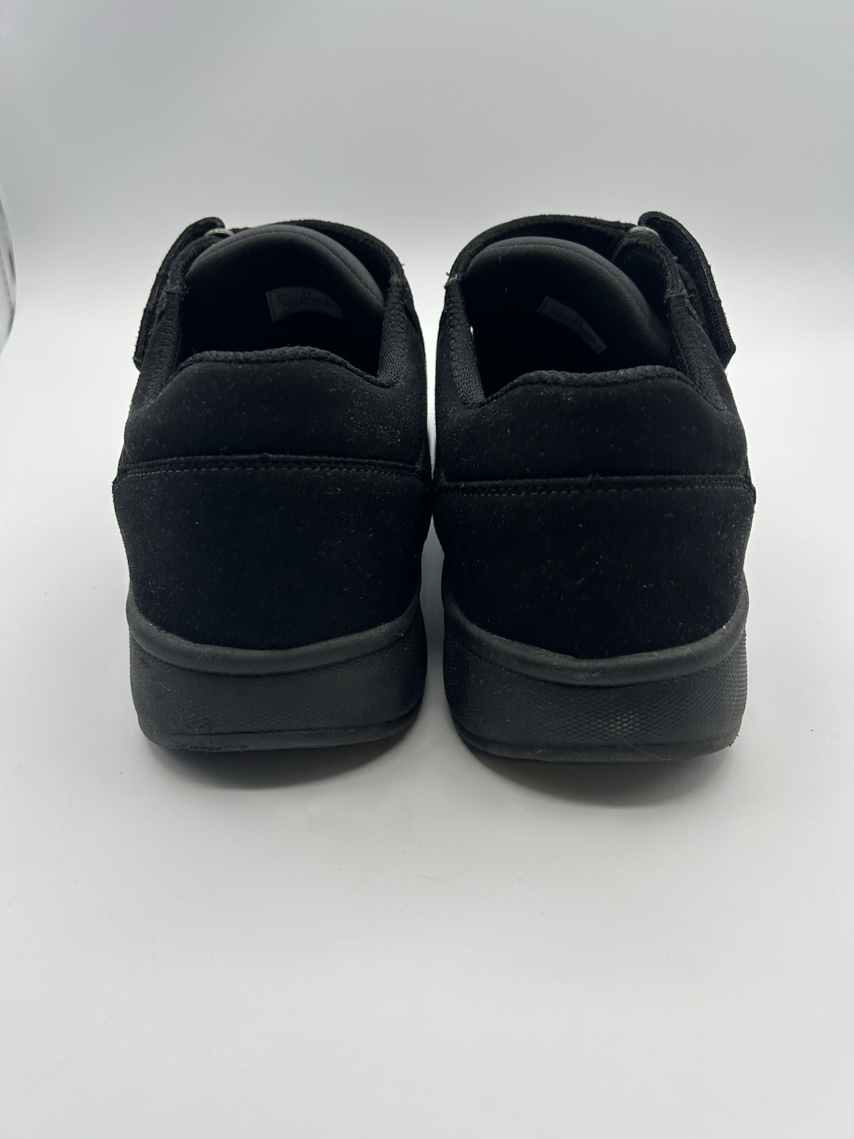 Orthofeet Wichita Black Diabetic Shoes Sz W11D/M11M Hook-and-Loop Closure