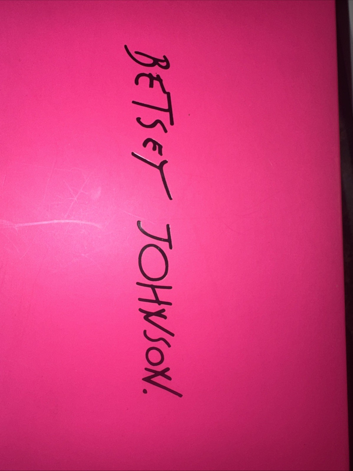 Betsey Johnson Carrrie Fuschia Heels Beautiful Shoes