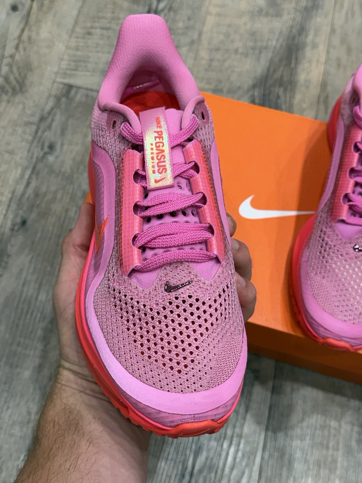 Nike Pegasus Premium Pink Blast Womens Running Shoes Size 7 NEW HQ2593-602