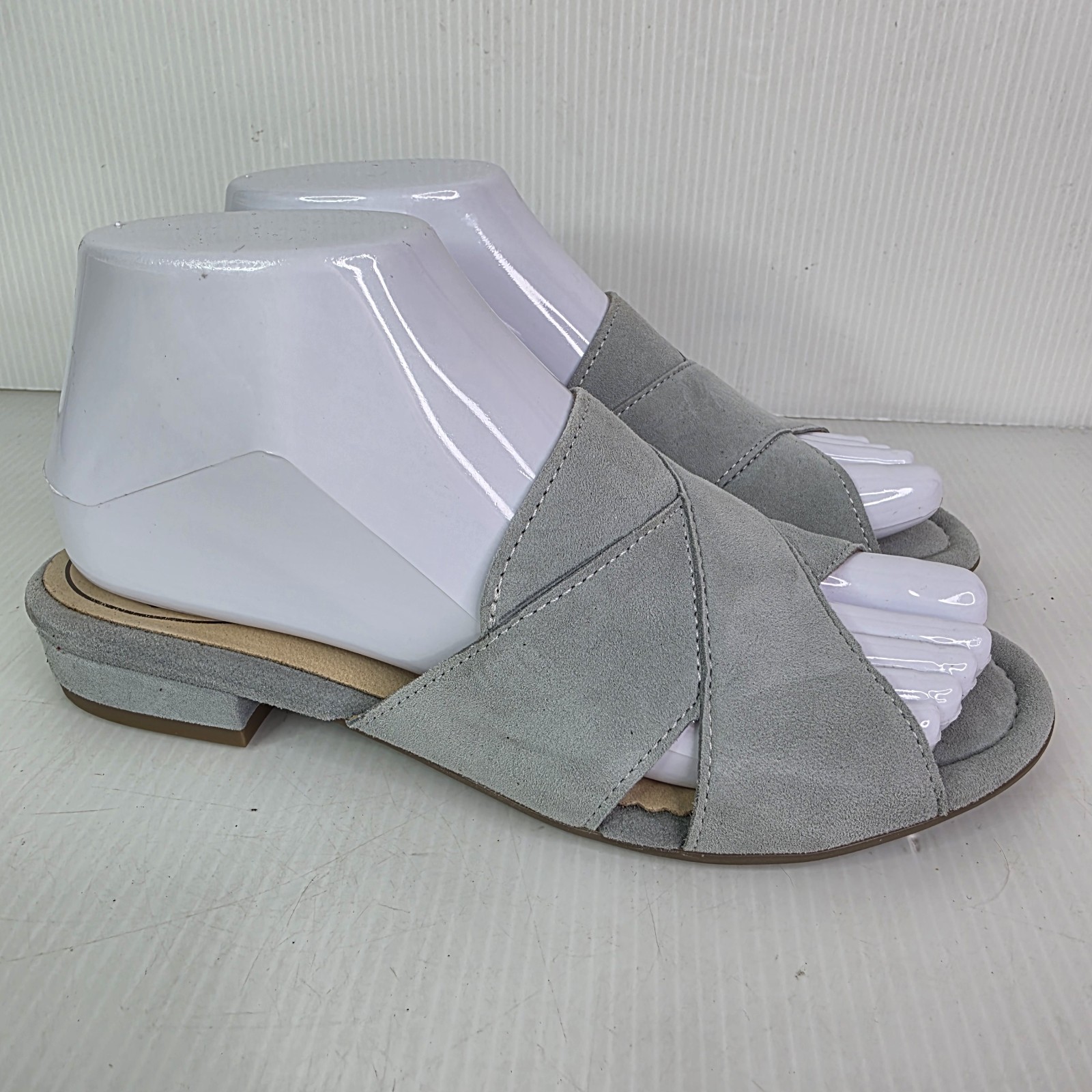 Ara Women’s Slide Heeled Sandals in Mint Green Sz 38 (7.5 US)