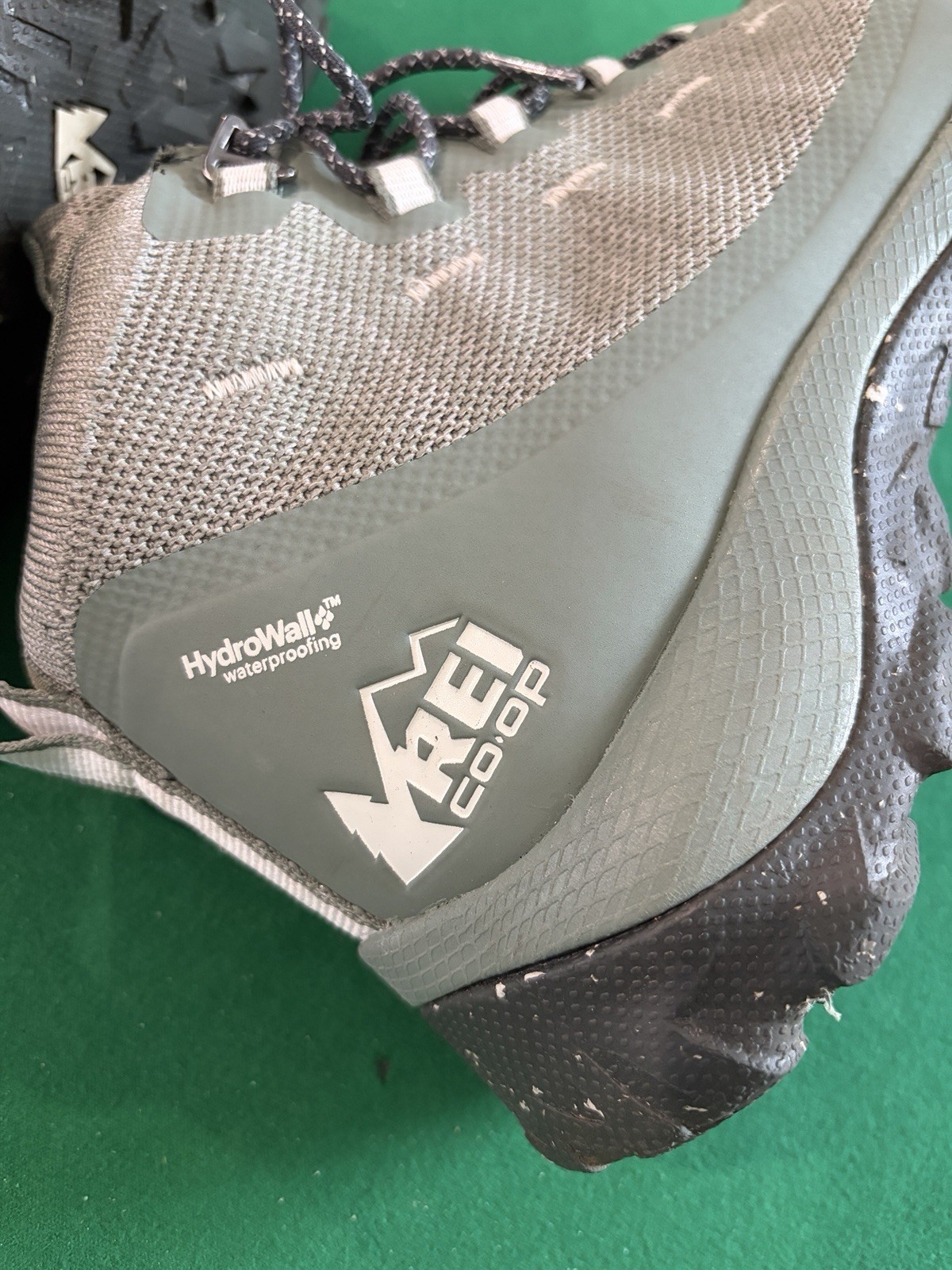 REI Co-Op Flash Hiking Boots Women Size 9 Green Outdoors Hiking Waterproof