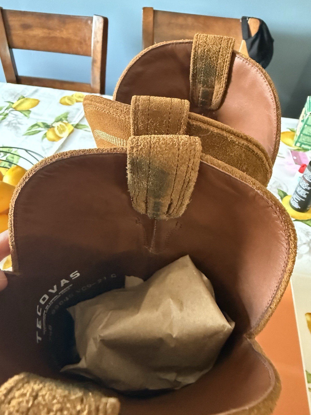 Tecovas Sienna Suede Annie Western Cowboy Boot Women’s 7.5