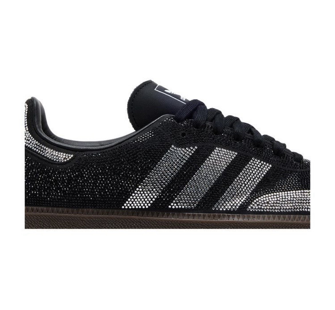 adidas Samba OG WMNS Rhinestone “Black Silver” Shoes IH9052 Women’s New