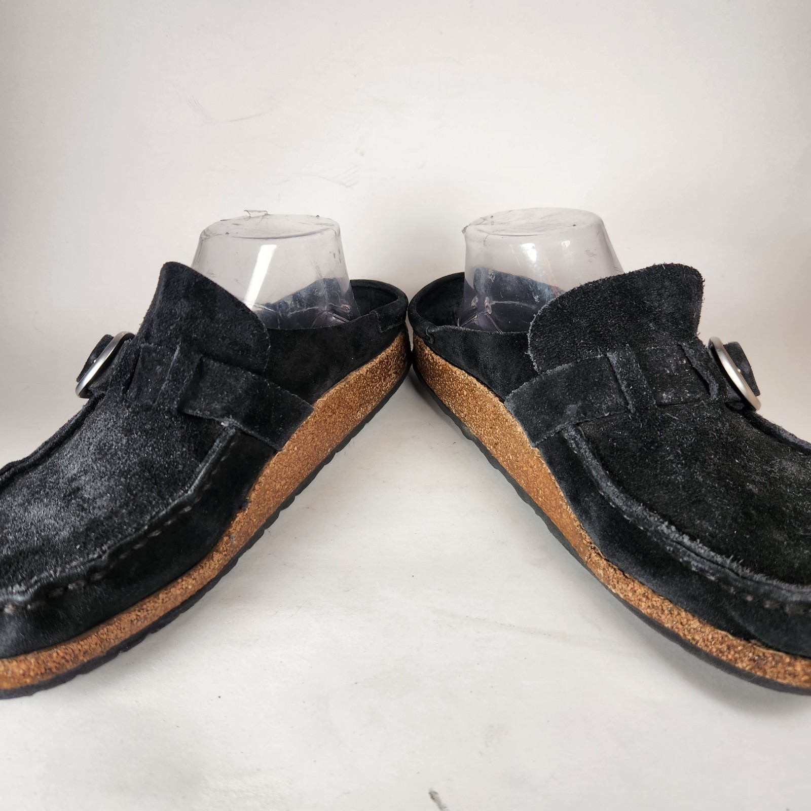 BIRKENSTOCK Women’s Buckley Clog 10 EU 41 Black Suede Boho Comfort Shoe