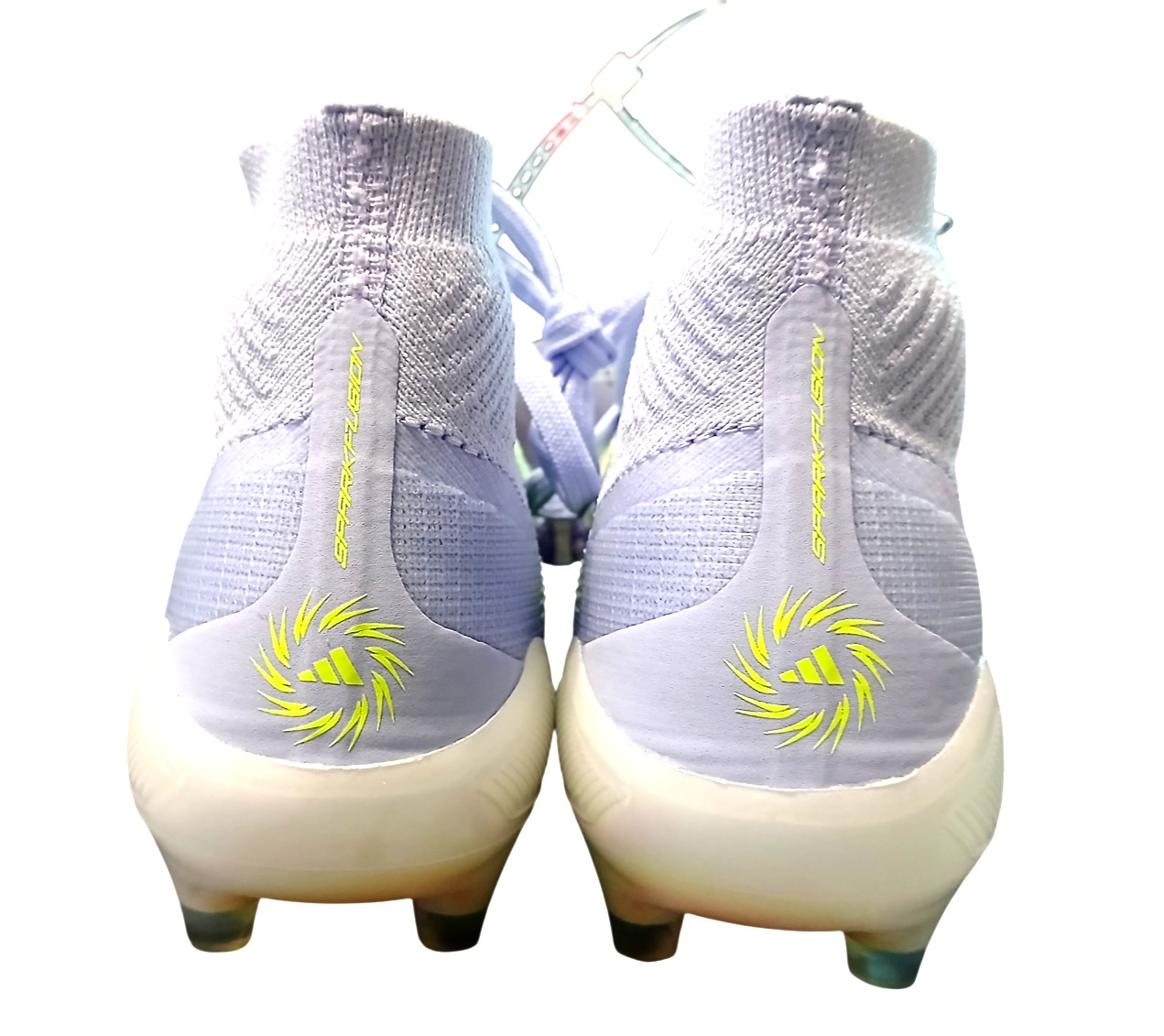 adidas F50 Sparkfusion Elite Mid FG AG Soccer Cleats Violet JH7648 Size 5.5