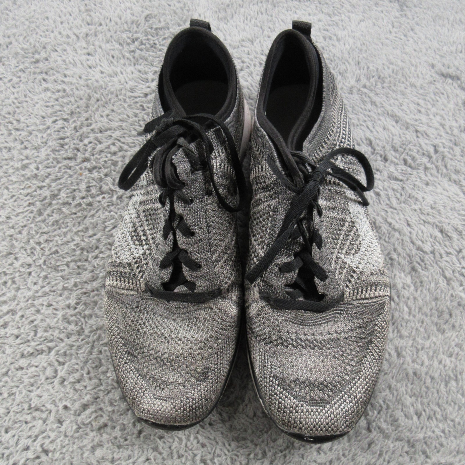 Nike Free 5.0 Flyknit Running Shoes Womens Size 8.5 Black Sneakers 717895-001