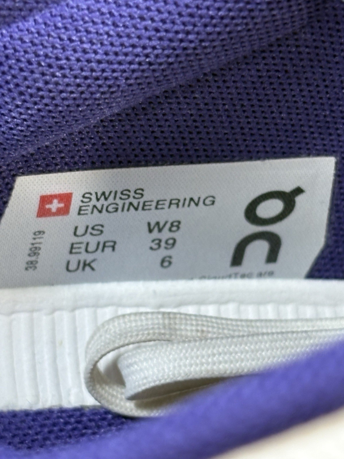 On Cloud X Shift 38.99119 Frost Twilight Running Sneakers Shoes Womens Size 8