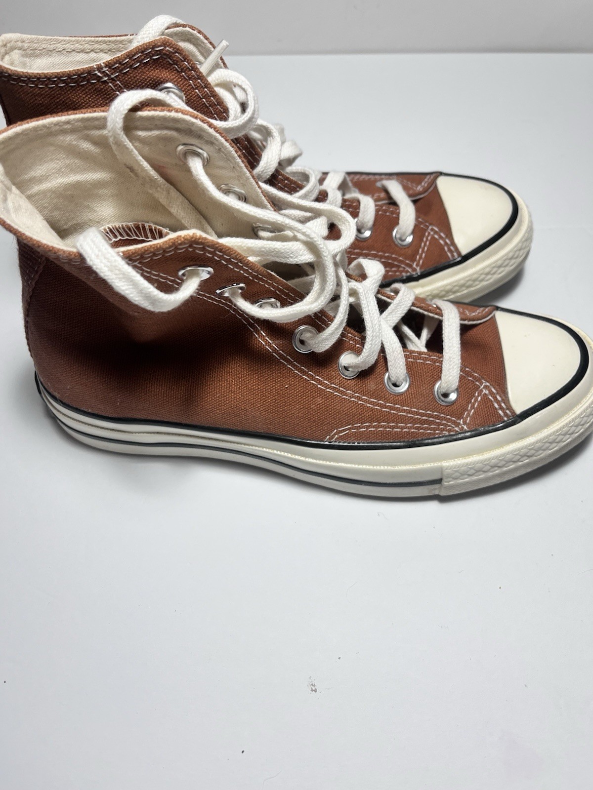 Converse Athletic Shoe’s Chuck Taylor 70 Hi Tall Tan Brown Mens 4 Womens 6