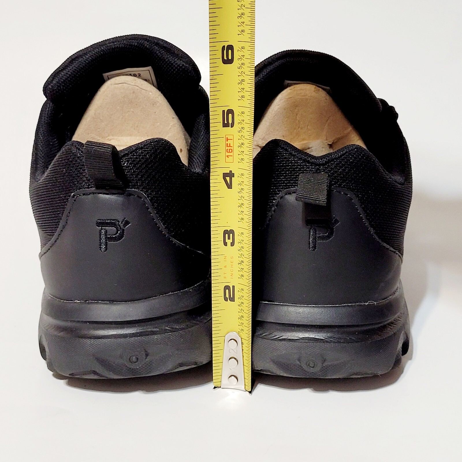 Propet W5102 TravelActiv Athletic Lace Up Comfort Sneaker Shoes Black Wms 10M US