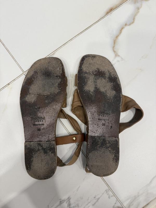 Women Baldinini Sandals Brown Leather 38