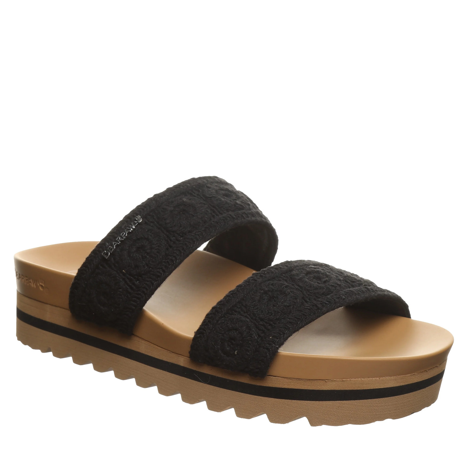 Bearpaw Mandy Womens Comfort Sandals Black – 11 Medium
