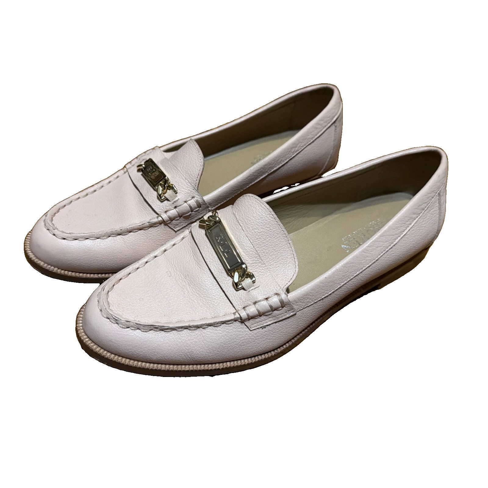 Ralph Lauren Bedelia Leather Loafer Women’s Blush Pink Old Money Preppy US 8.5