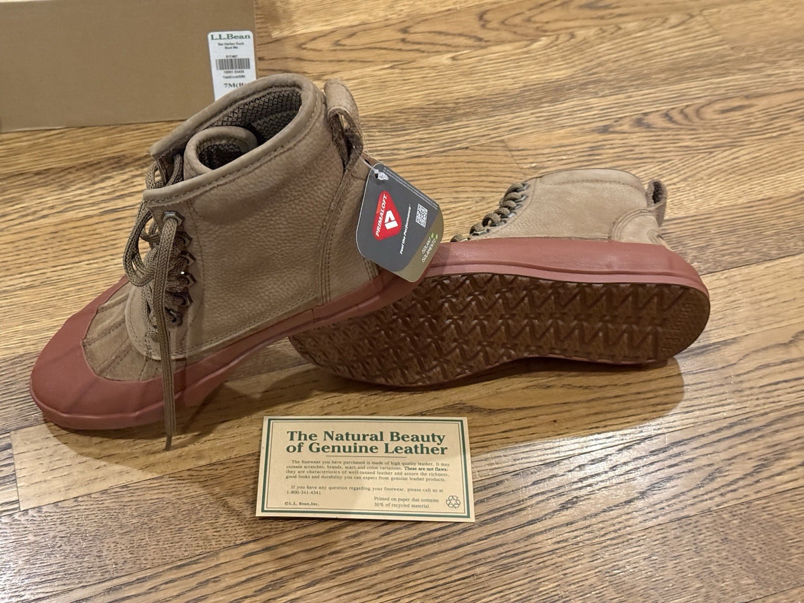 LL Bean Women’s Bar Harbor Duck Boots (517497) Size: 7 Medium – NEW