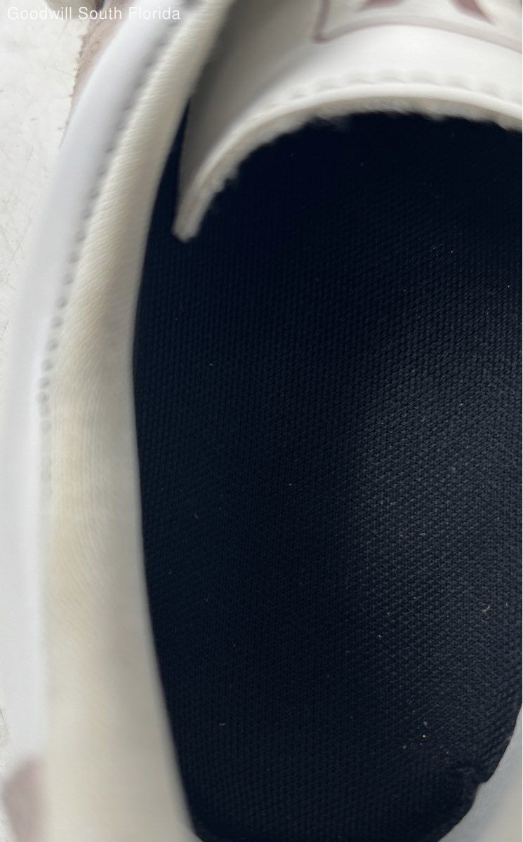 Veja Womens Esplar White Leather Lace-Up Low Top Round Toe Sneaker Shoes Size 8