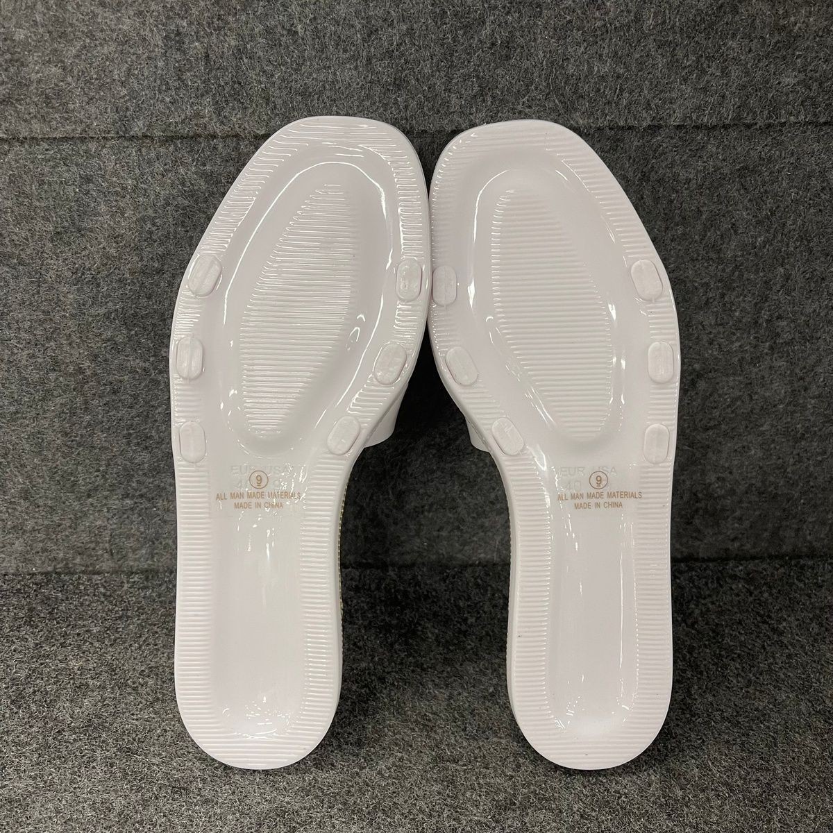 FASHION NOVA Nobody But Me Sandals Women’s Size 9 White
