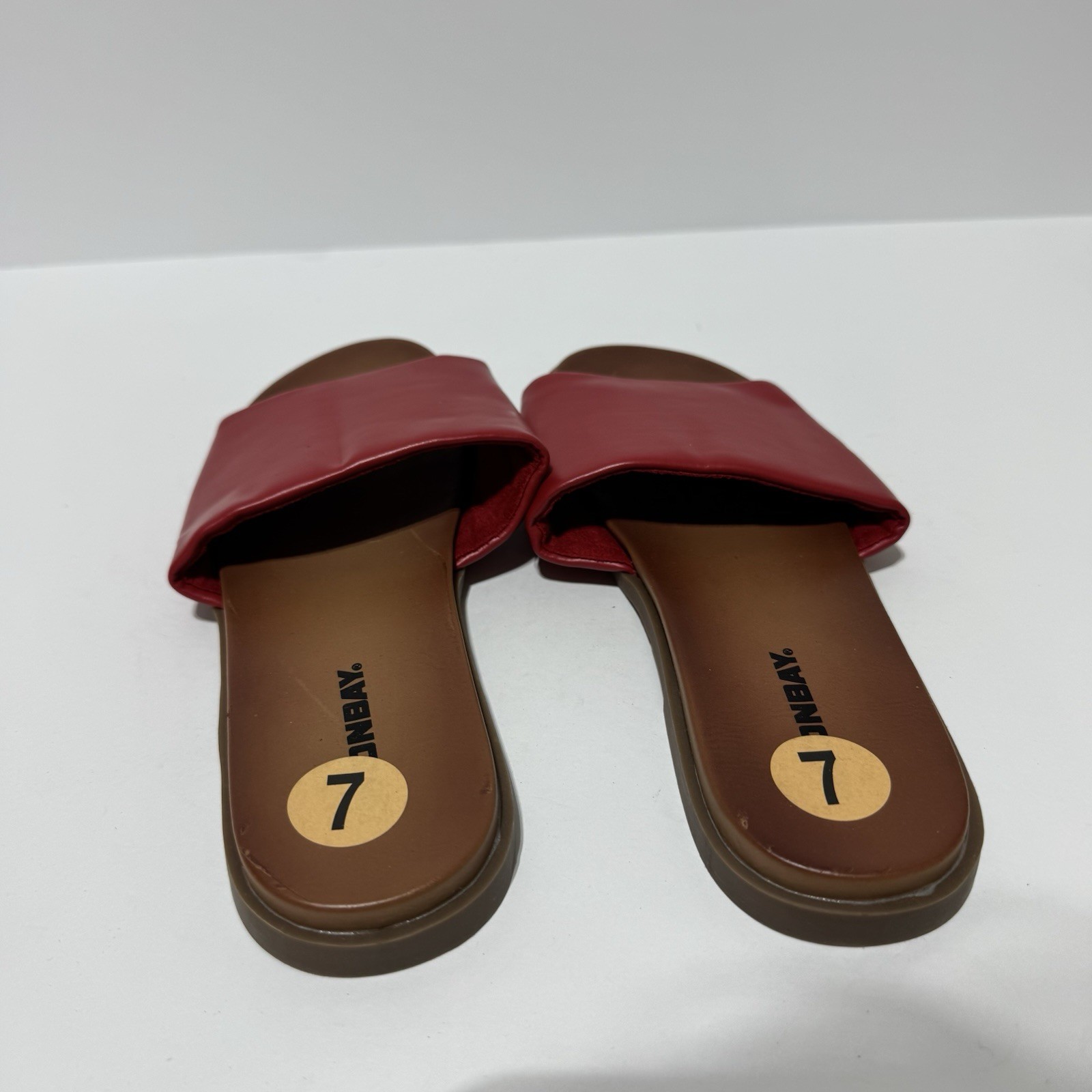 UnionBay Womens Renee Sandals Red Size 7 M