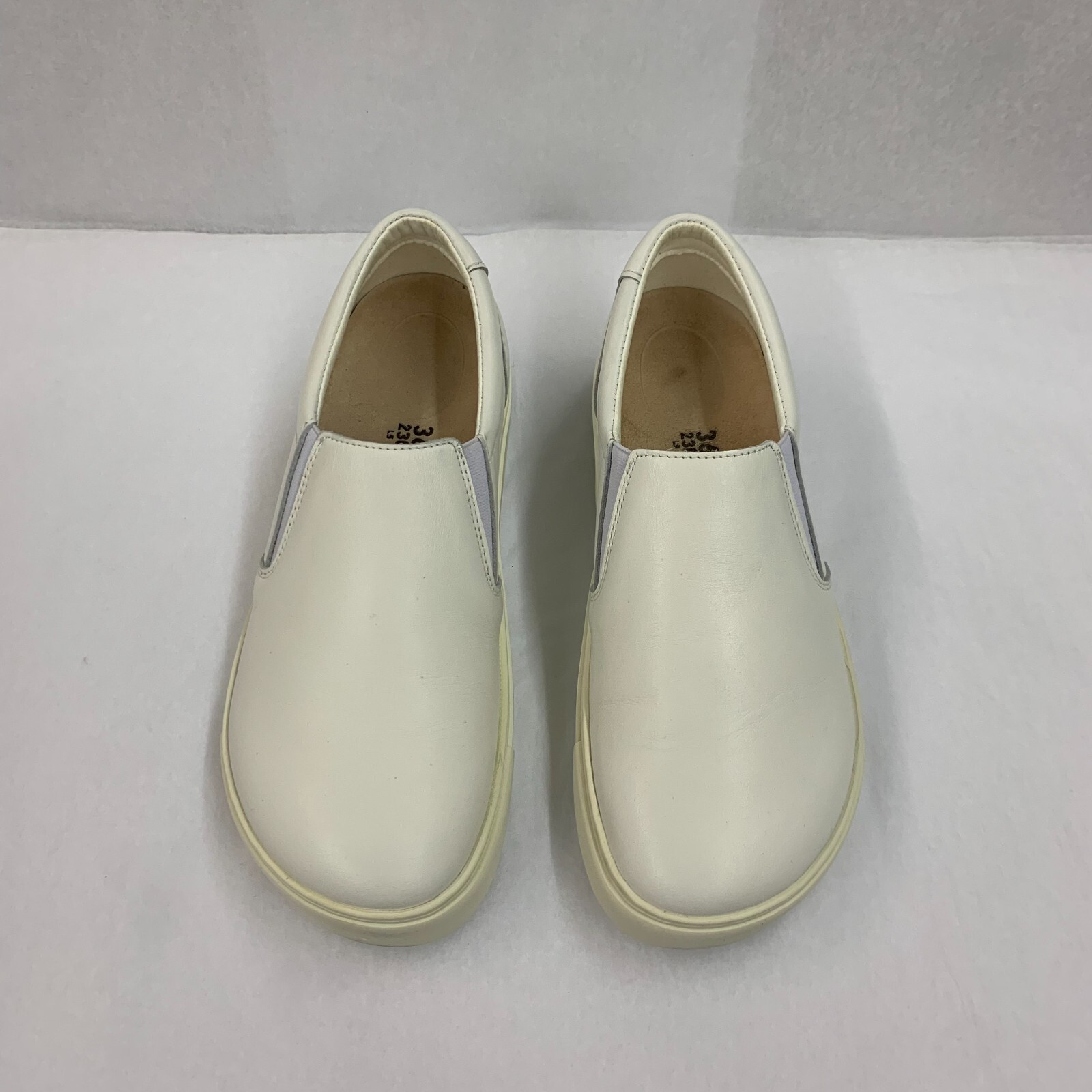 Birkenstock New w/ Box Oswego White Natural Leather Regular Width – Select Size