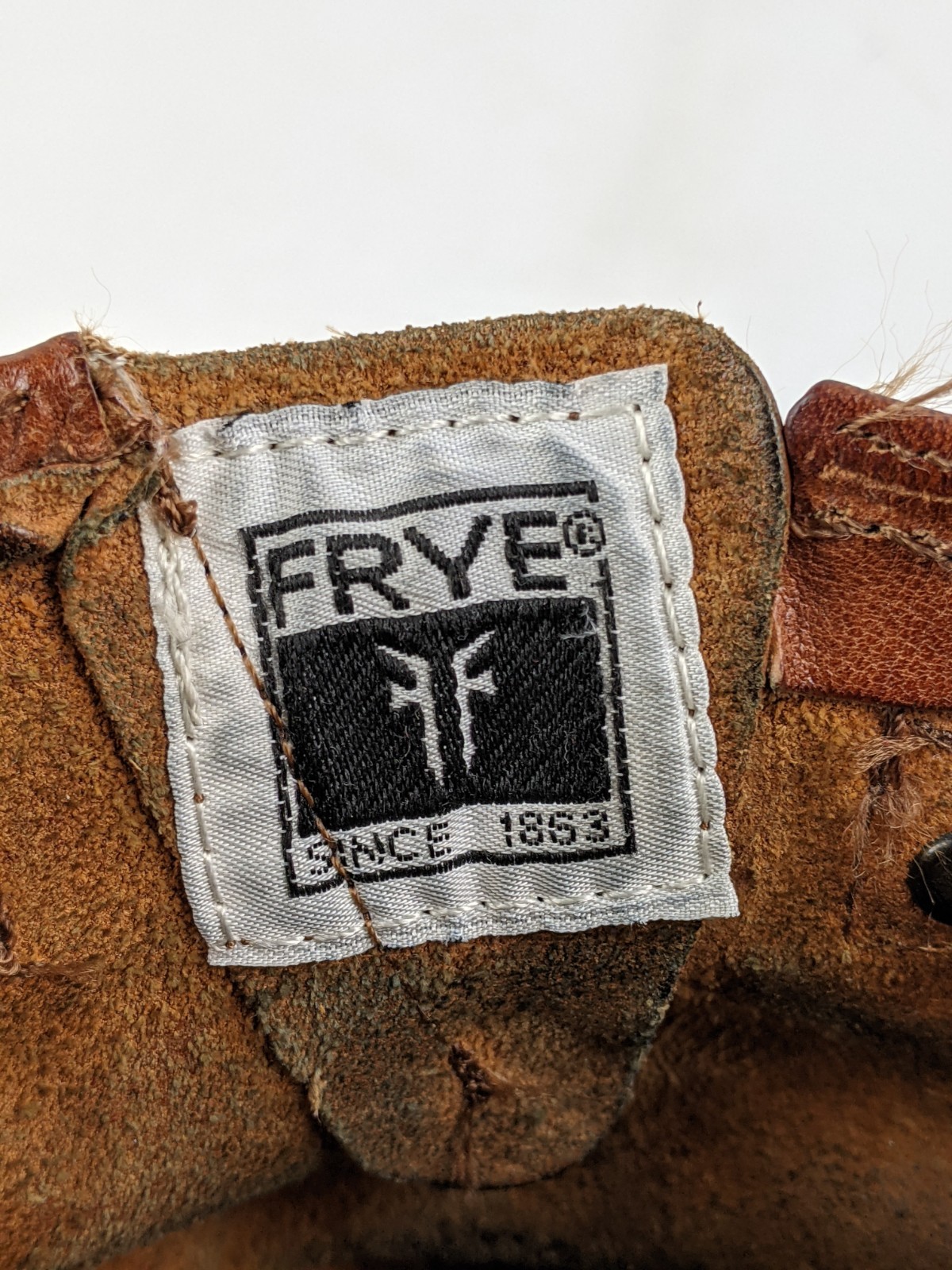 frye jaden cross engineer harness boots womens size 5 cognac brown leather