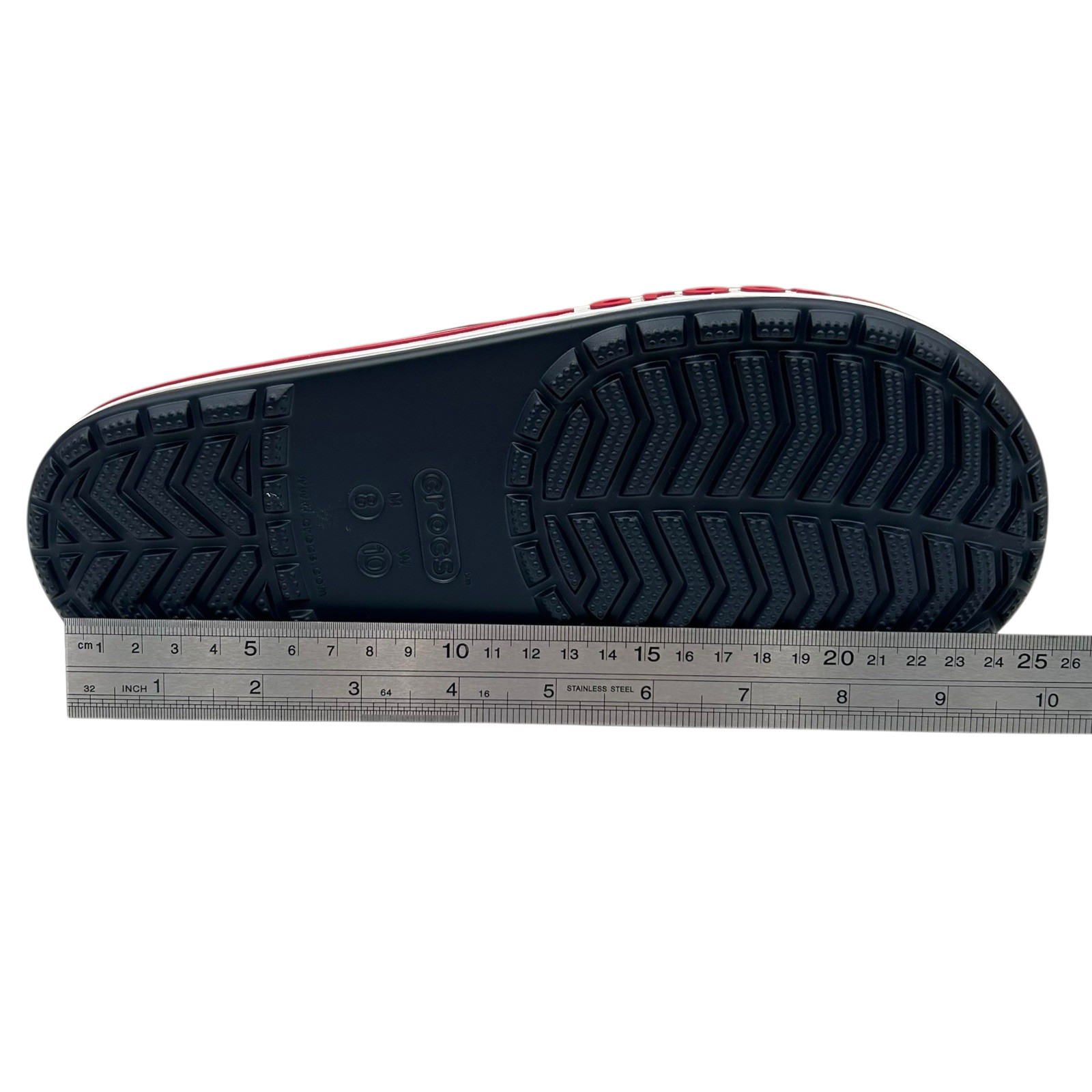 Crocs Bayaband Womens Slide Sandals Size 10 Navy Blue Water Friendly Lightweight