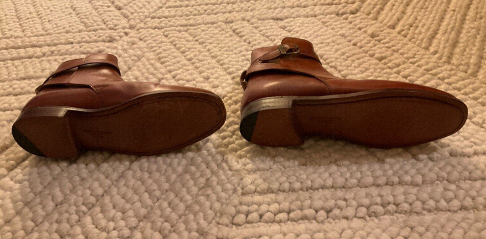 CROCKETT & JONES HOLLY CHESTNUT BROWN JODHPUR ANKLE BOOTS SIZE UK 6.5