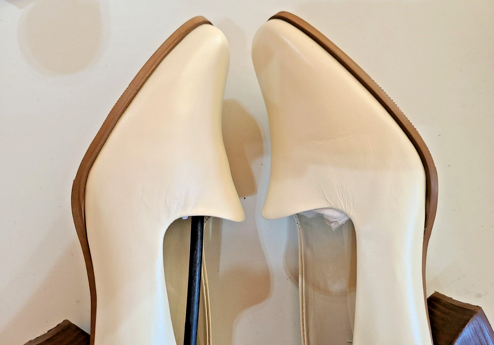 Woman’s Laura Scott heels Dreamer Rice leather size 8 M