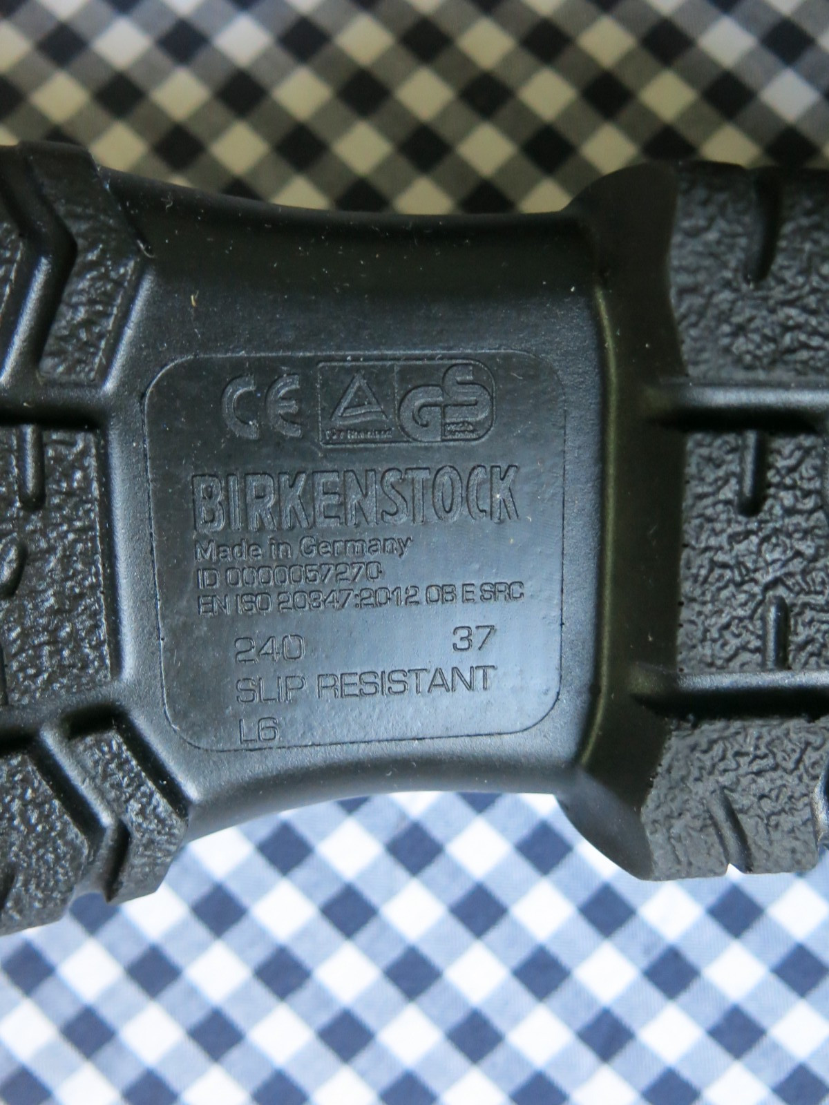 Birkenstock A630 Polyurethane clogs in black EU 37 US women’s 6-6.5