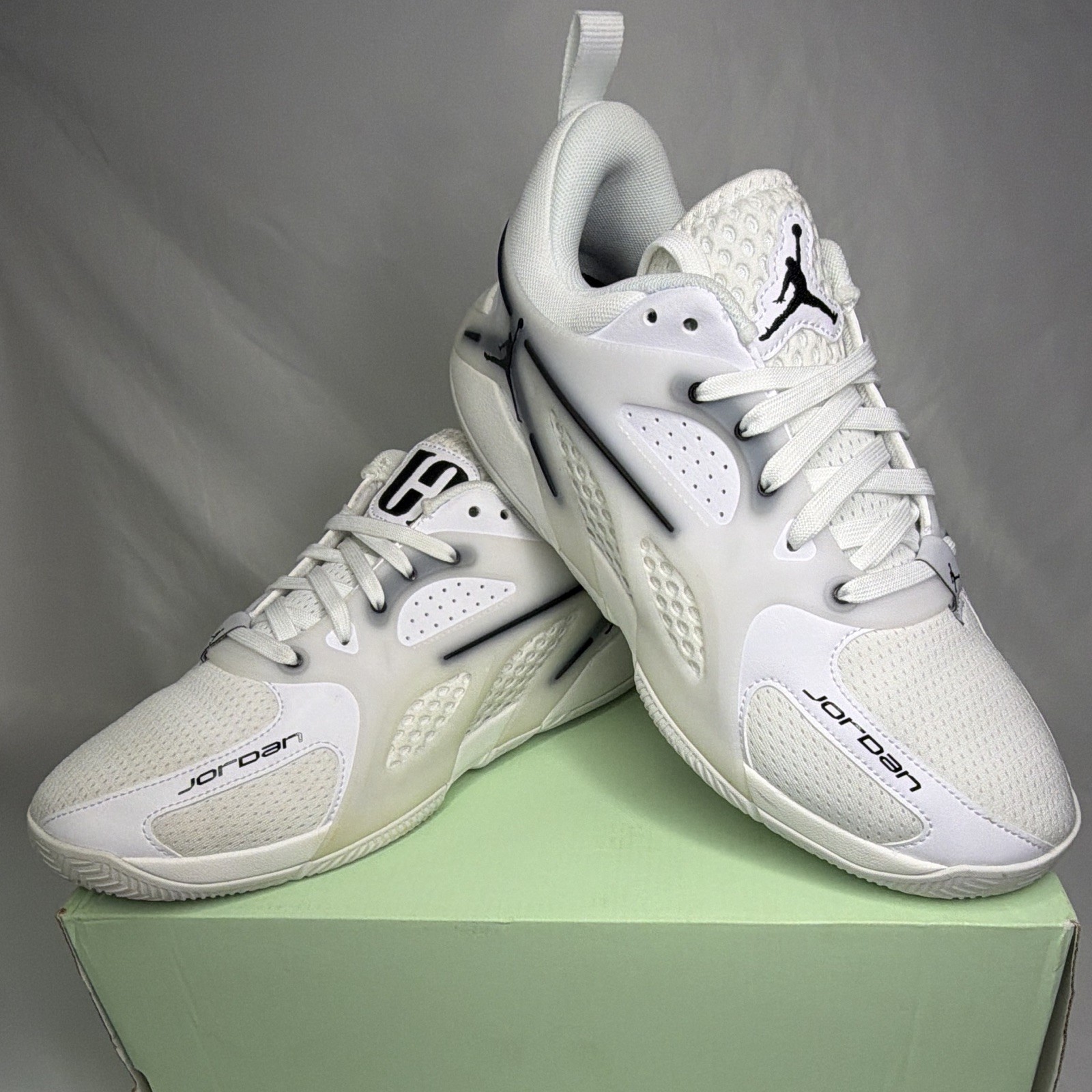 Jordan Jordan Heir W Women’s Low Top White/Black 10W/8.5M Original Box No Top