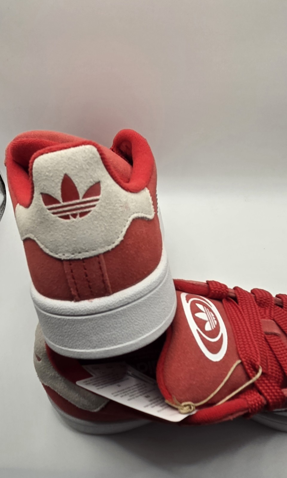 Adidas Campus 00 Red/white/cream Youthe Size 6.5 Womens Size 8