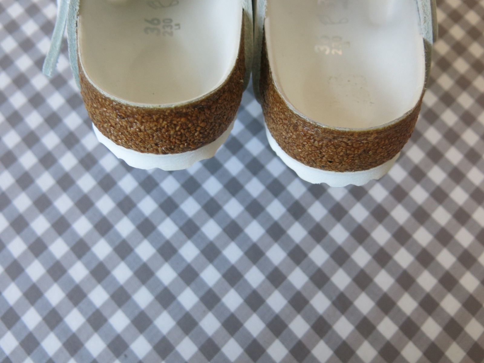 Birkenstock Gizeh Big Buckle Leather sandals white EU 36 US 5-5.5 regular/wide