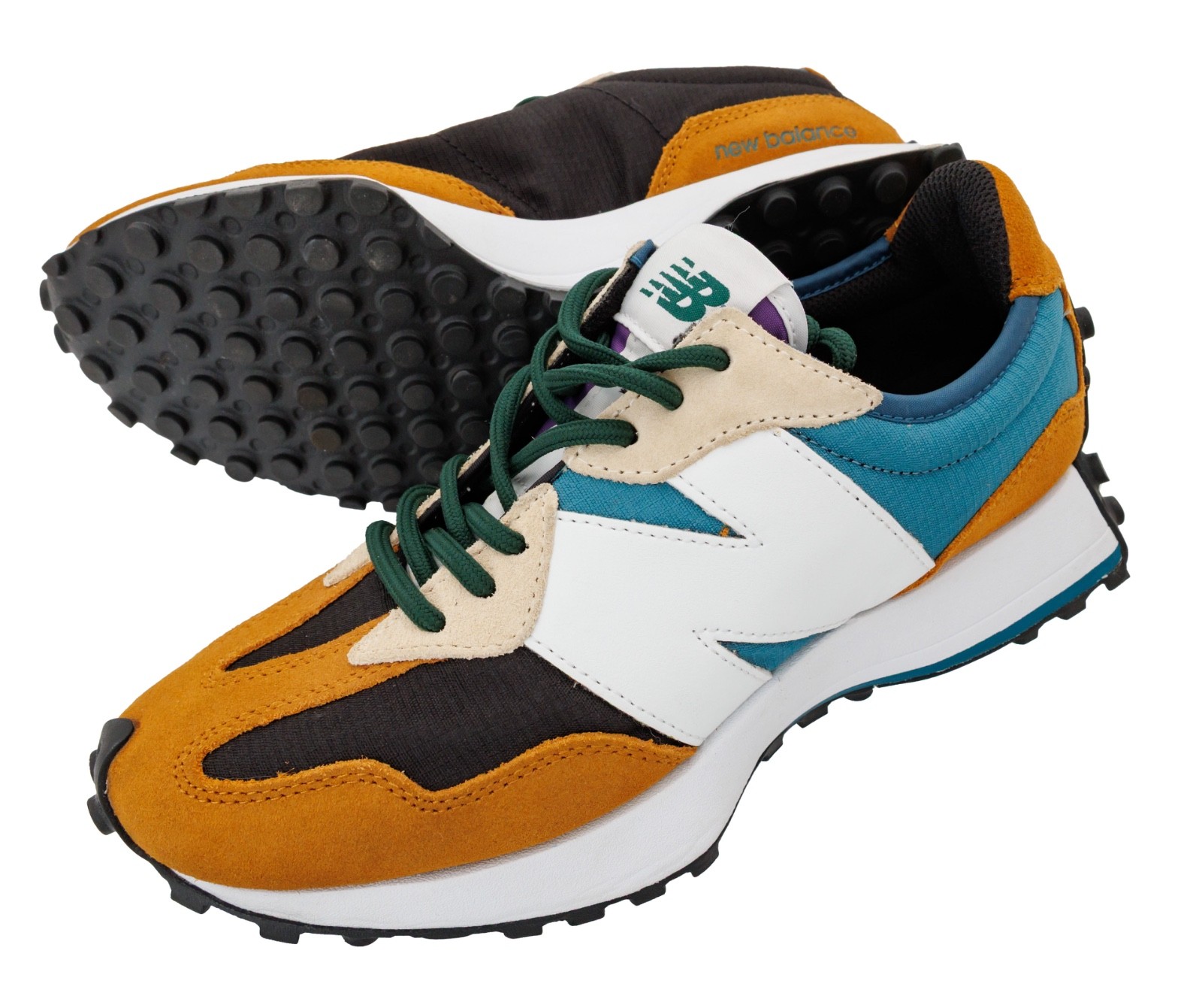 NEW BALANCE 327 Low Top Sneakers Workwear Moonstone Womens US 9 Mixed Media