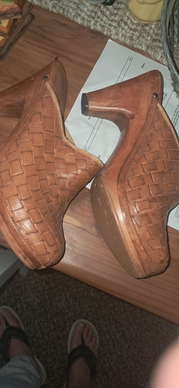 Connie made in Brazil size 10 medium clogs