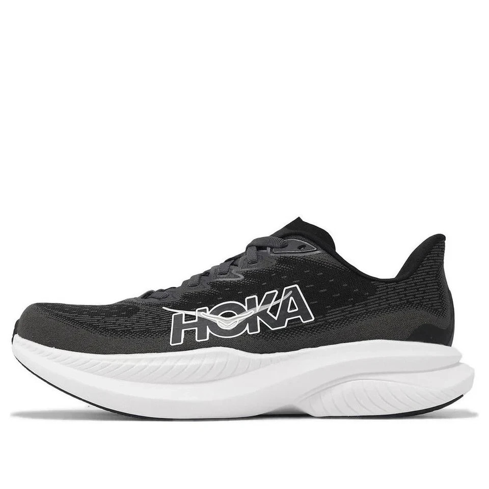 Hoka One One Mach 6 Women’s Size 8.5 Running Walking Shoes Black and White New