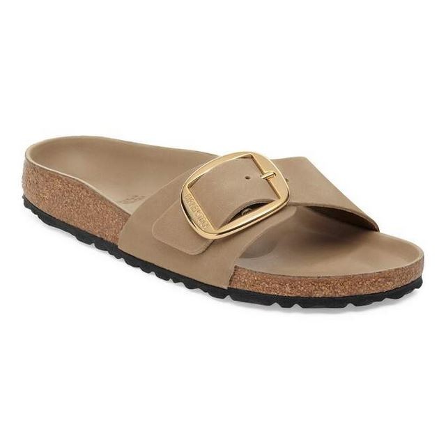 Birkenstock Madrid Big Buckle Women’s Oiled Leather Sandals Made in Germany NEW