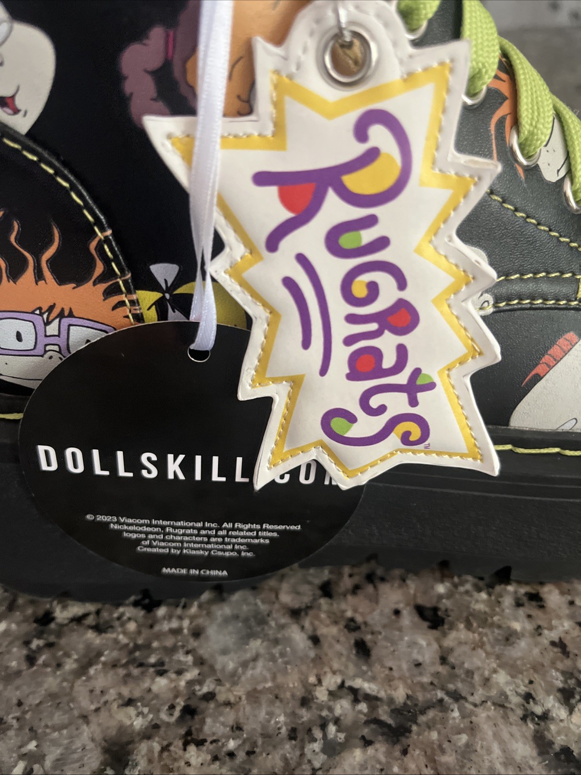 Brand New w/Tags Dolls Kill x Rugrats Combat Boots Women’s Size 7M – Never Worn