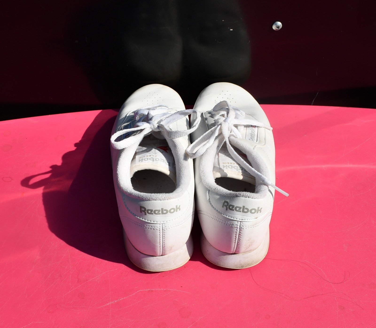 REEBOK Classic Princess Sneakers Womens US Size 7.5/UK Sz. – White Tennis Shoes