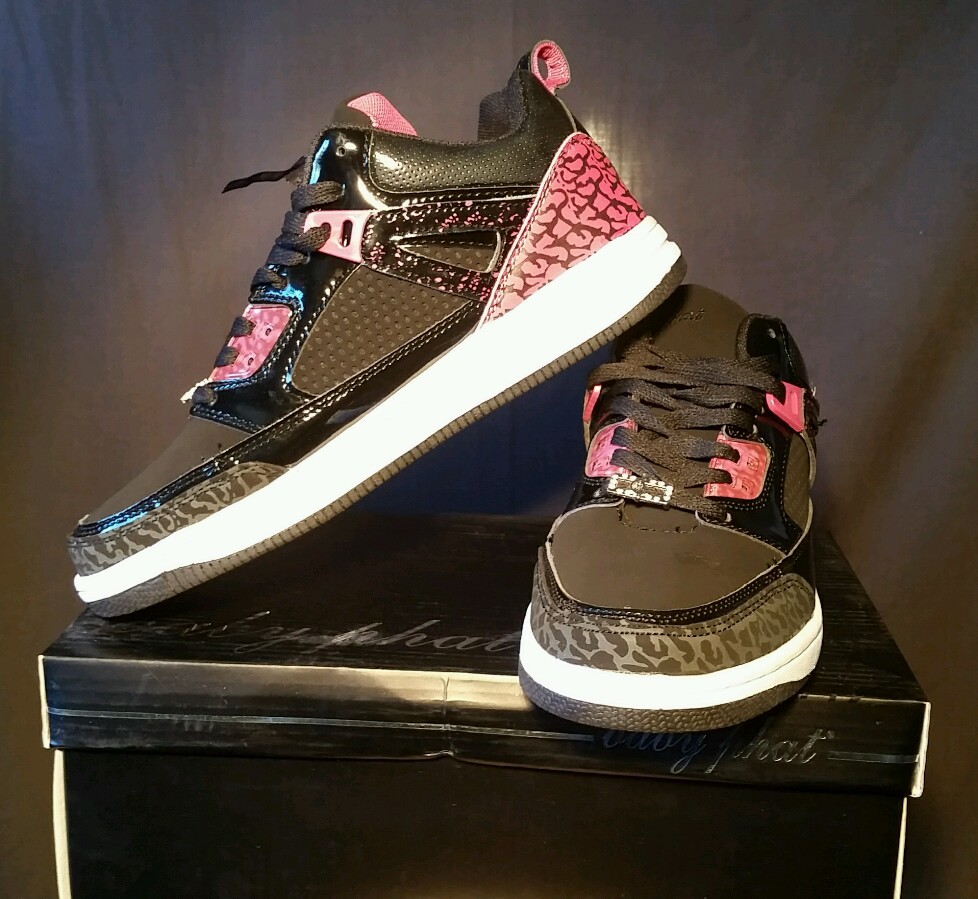 Baby Phat : 6.5 – Black/Fuchsia – 1020164/54A -Blake 2 Fashion Sneakers