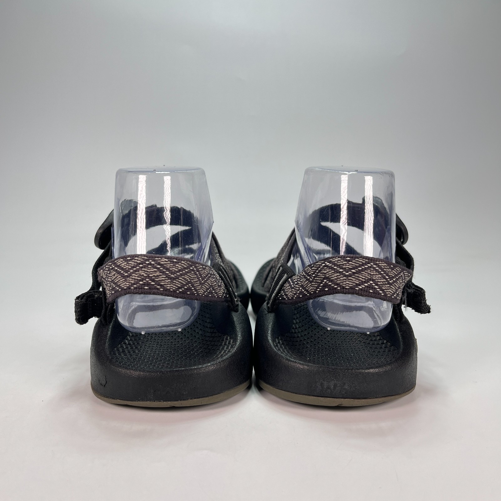 Chaco Z Cloud 2 Black Gray Chevron Outdoor Hiking Sport Sandals Women’s Size 6