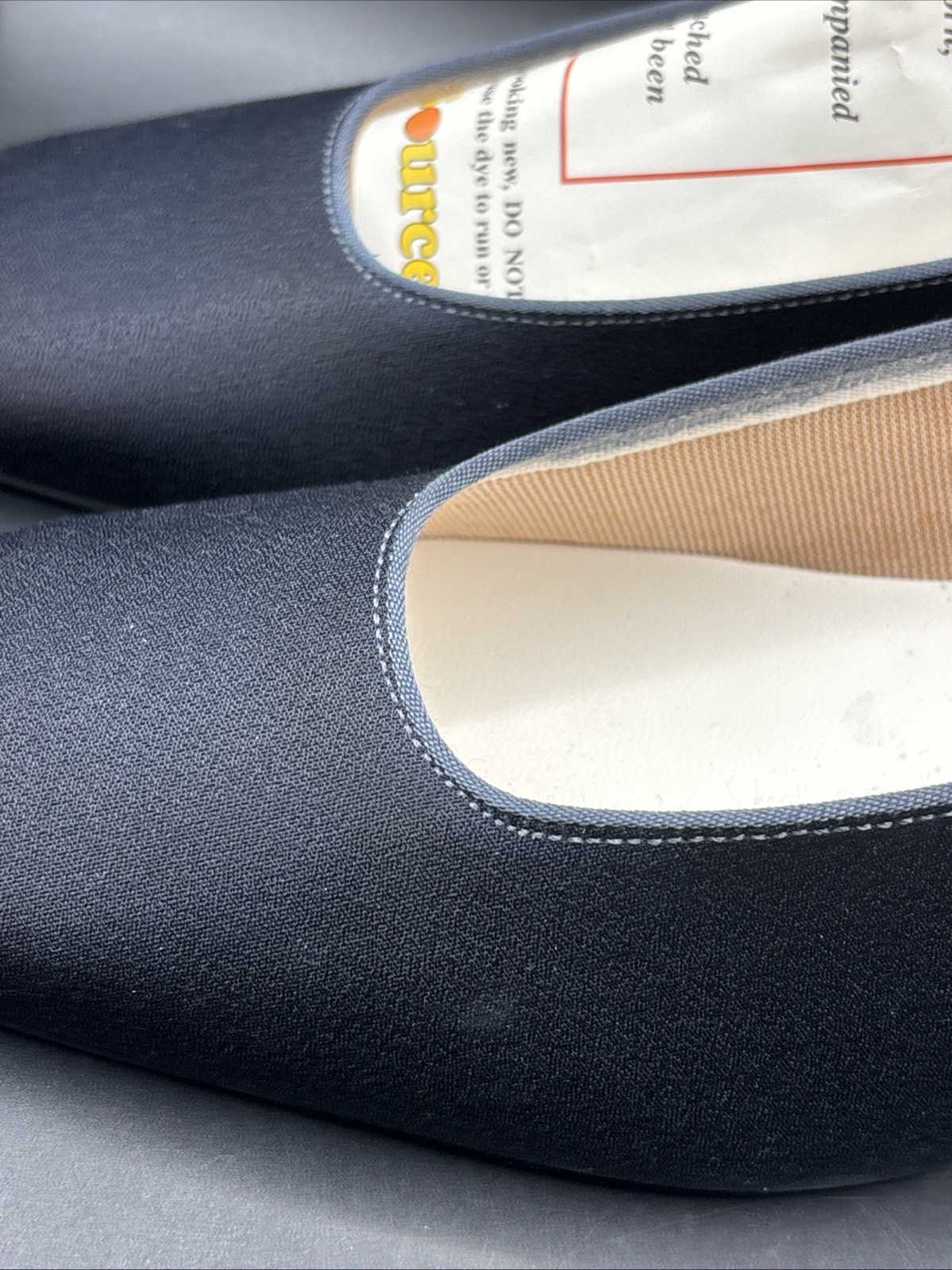 WOMENS DYEABLES NAVY PUMPS BLOCK HEEL HIGH HEELS SHOES SIZE 10